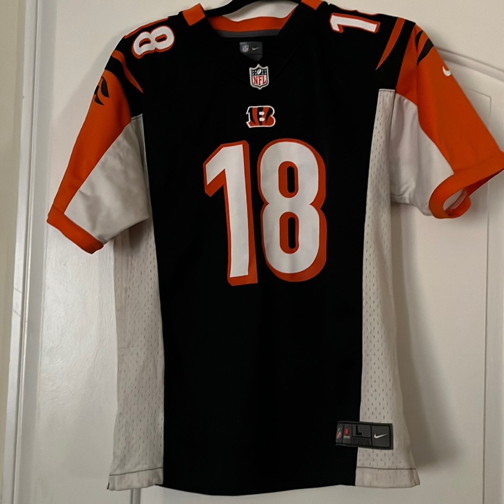 2018 Bengals Jersey #18 Green